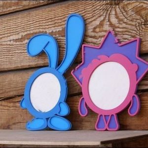 Фоторамка с изображениями Кроша и Ёжика