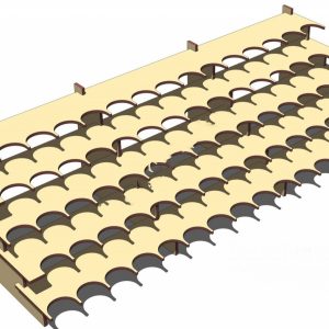 Макет органайзера для красок