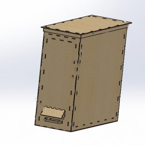 Макет ловушки для пчёл