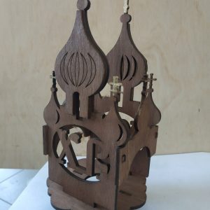 Макет собора для лазерной резки