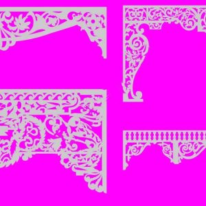 Макет карнизов для веранд и беседок