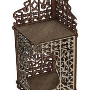 Детализированный макет для лазерной резки