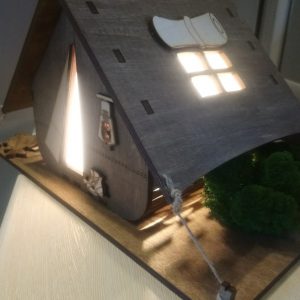 Уютный ночник в виде палатки