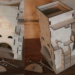 Креативный макет чайного домика 'Печка' с детализированным дизайном