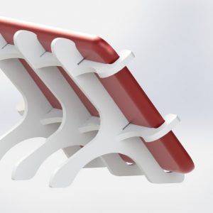 Макет лазерной резки для держателя планшета