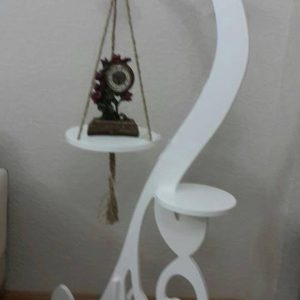 Макет лазерной резки для декоративного элемента интерьера