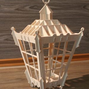 Уличный фонарь для лазерной резки