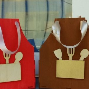 Элегантное кашпо в виде фартука