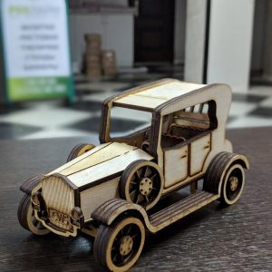 Макет для лазерной резки классического ретро-форда