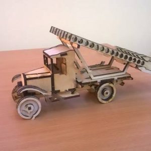 Модель для лазерной резки "Катюша"