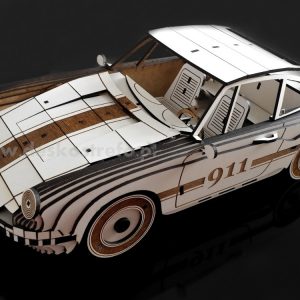 Модель Porsche 911 1964 года для лазерной резки