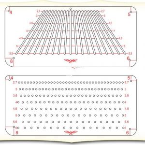 Линейки для кожевников с точной лазерной резкой для работы с кожей и другими материалами