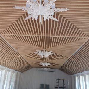 Макет люстры для лазерной резки с современным дизайном