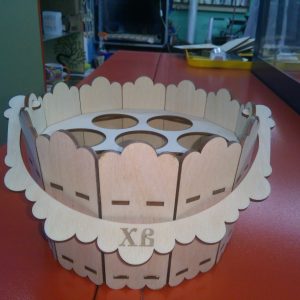 Креативное пасхальное ведро