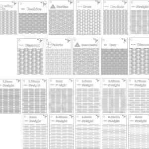 Макет лазерной резки из гибкой фанеры для создания коробок