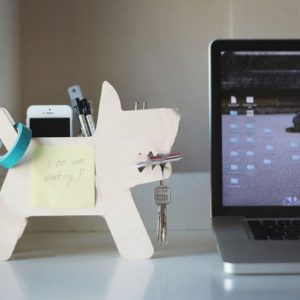 Креативный органайзер в виде собаки