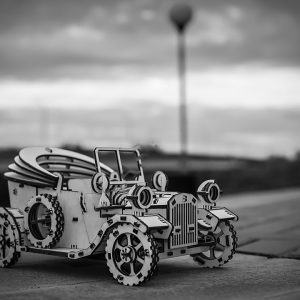 Макет 3D пазла в виде автомобиля Ford для лазерной резки