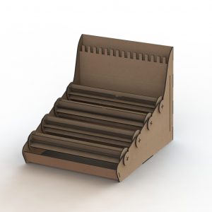 Элегантный органайзер для браслетов с несколькими секциями