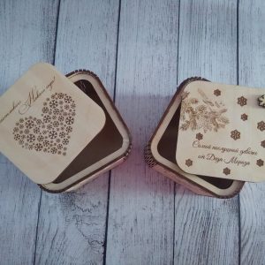 Макет для лазерной резки шкатулочек