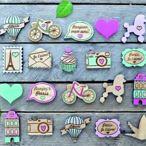 Оригинальные брошки и значки