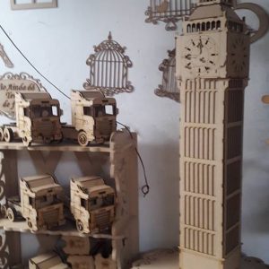 Креативный 3D пазл в форме Биг Бона