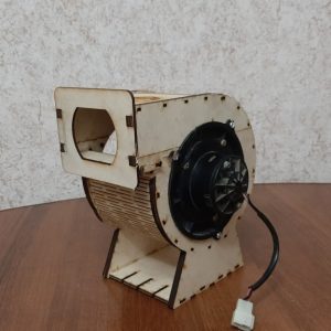 Макет улитки для вытяжной вентиляции