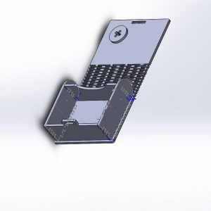 Макет лазерной резки для коробки в форме книги