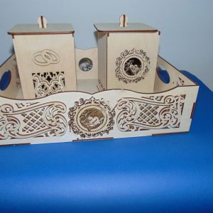 Элегантная коробка с романтичным дизайном