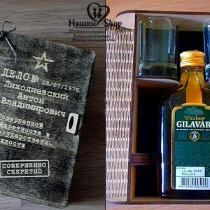 Макет командирского набора с элементами для лазерной резки