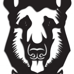 Ключница в виде овчарки