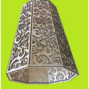 Элегантная настольная лампа "Сибирский мороз" с оригинальным дизайном