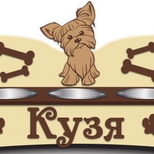 Макет подставки для Кузи с лазерной резкой - стильный и практичный аксессуар для животных