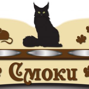 Макет лазерной резки для подставки с дизайном