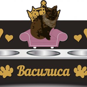 Креативная подставка для кошки с изысканным дизайном