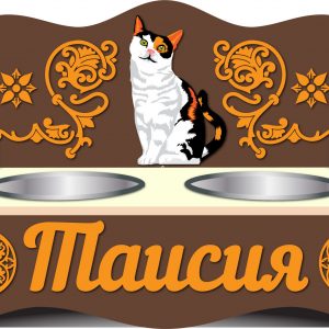 Декоративная подставка с изысканными узорами для лазерной резки