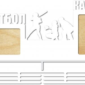 Макет медальницы с дизайном софтбольного мяча