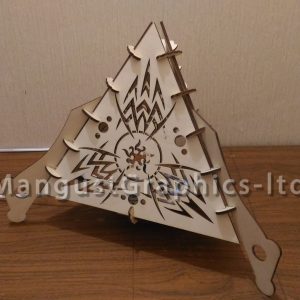 Элегантный макет ночника в форме пирамиды