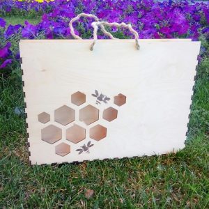 Макет лазерной резки для коробки