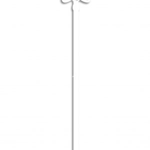 Макет лазерной резки топпера с надписью '65 лет' для праздничного оформления