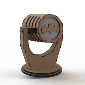 Стильная лампа в форме Бэтмена