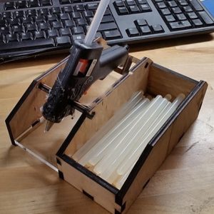 Макет органайзера для клеевого пистолета