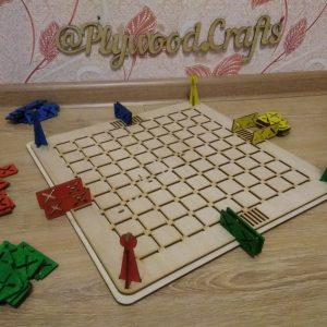 Лазерно вырезанный лабиринт для детей с уникальным дизайном