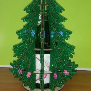 Новогодняя ёлочка для бутылок шампанского